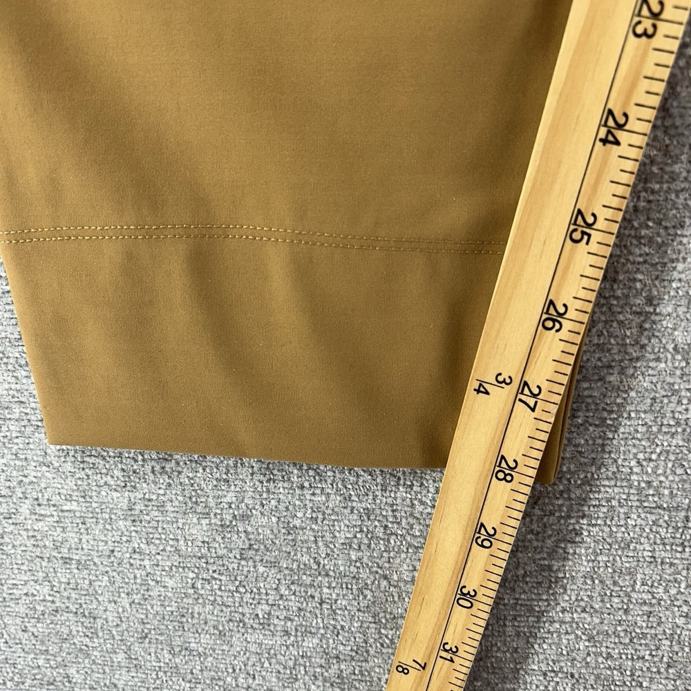 Aday Pleated Pants Women Size XL Brown Stretch Pull On Casual - Picture 9 of 11